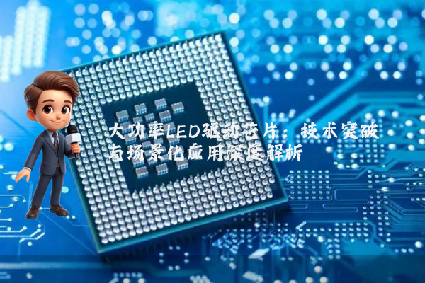 大功率LED驱动芯片:技术突破与场景化应用深度解析