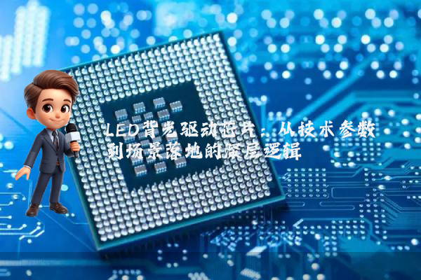 LED背光驱动芯片:从技术参数到场景落地的深层逻辑